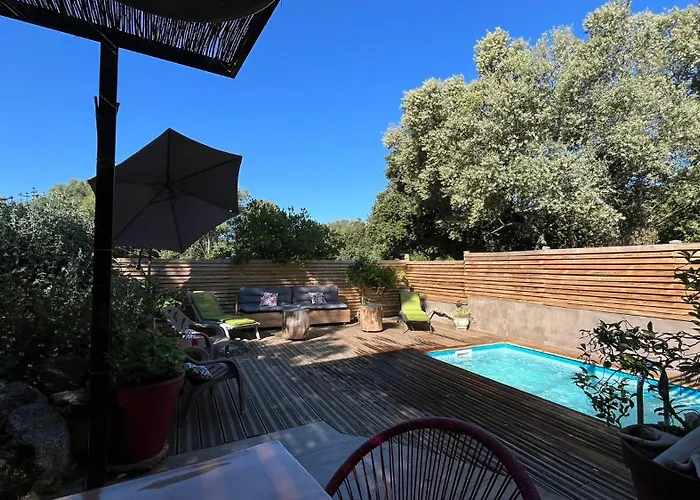 Vakantiehuis A Liccia Piscine 4pers Proche Et Port Porto-Vecchio (Corsica)